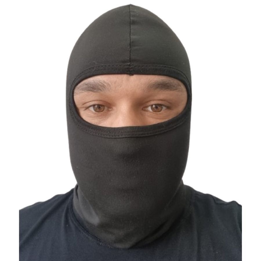 Touca Ninja Balaclava Motoboy Motociclista Ciclismo Proteção Frio Vento Poeira Cobre Rosto e Pescoço