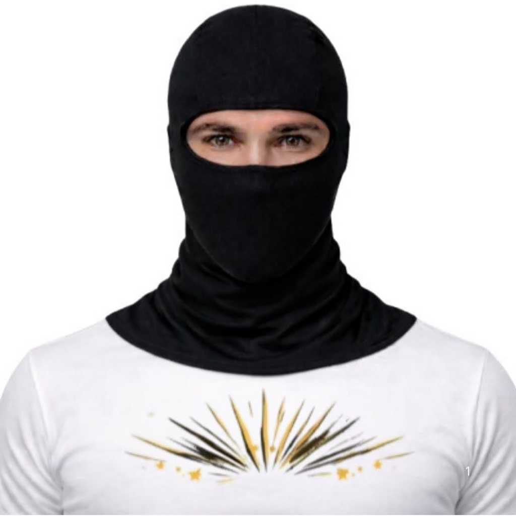 Balaclava Touca Ninja Moto Máscara Motoqueiro ciclismo Motoboy Protege do Sol Térmica unissex