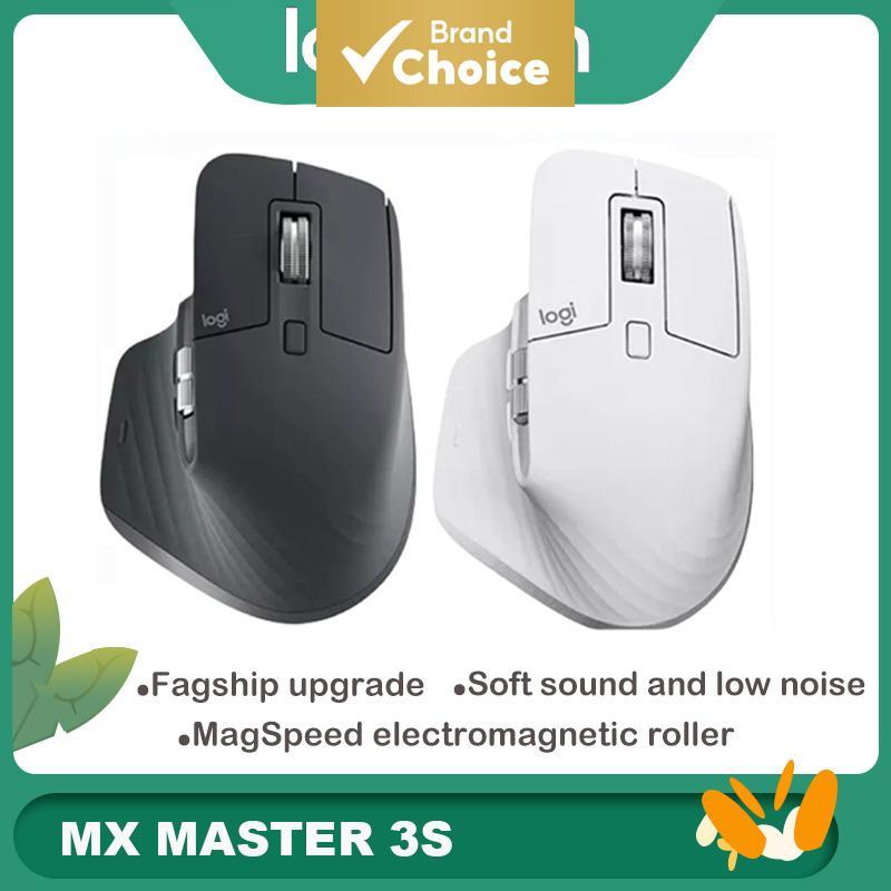 Mouse Sem Fio Logitech MX MASTER 3S Bluetooth, Ergonômico, Recarregável, Clique Silencioso, Alta Precisão, Controle