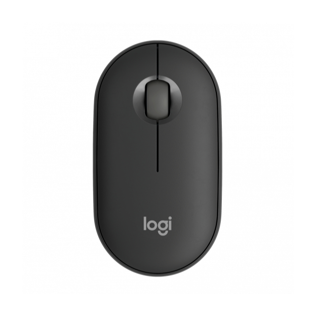 Mouse Sem Fio Logitech Pebble 2 M350s Bluetooth Grafite 1000 DPI - 910-007049