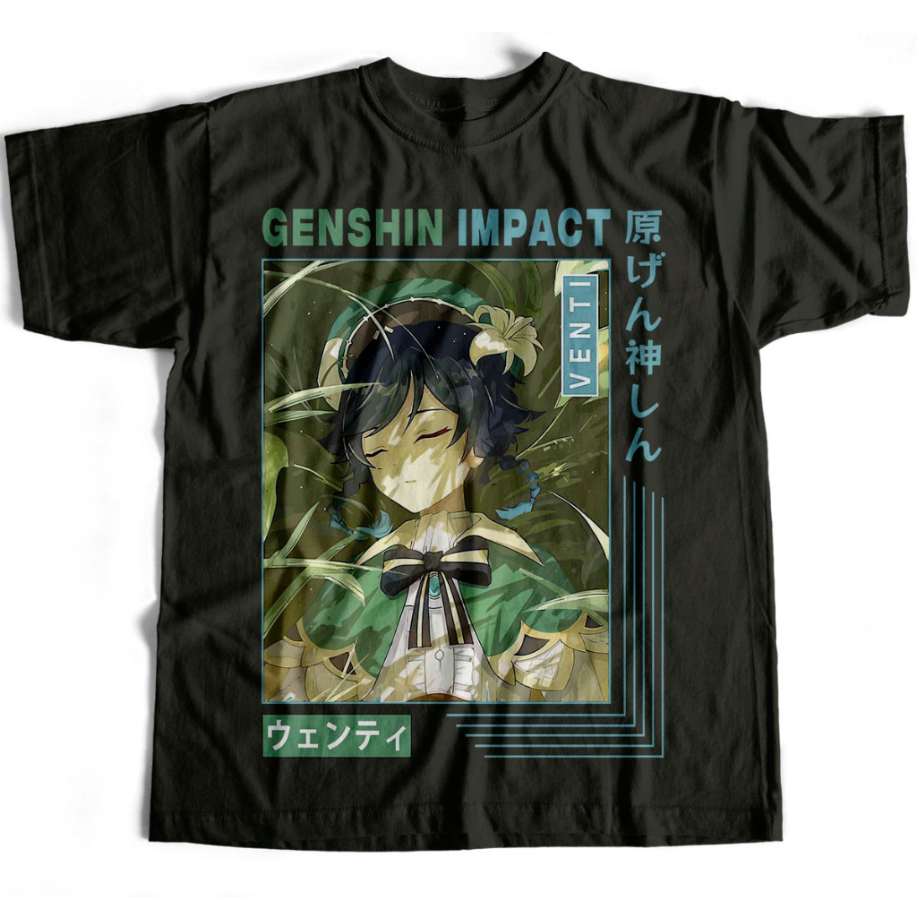 Camiseta Básica Venti Genshin Impact