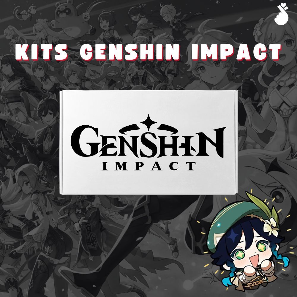 Kit - Genshin Impact (Aether Lumine Paimon Diluc Jean Venti Zhongli Raiden Shogun)