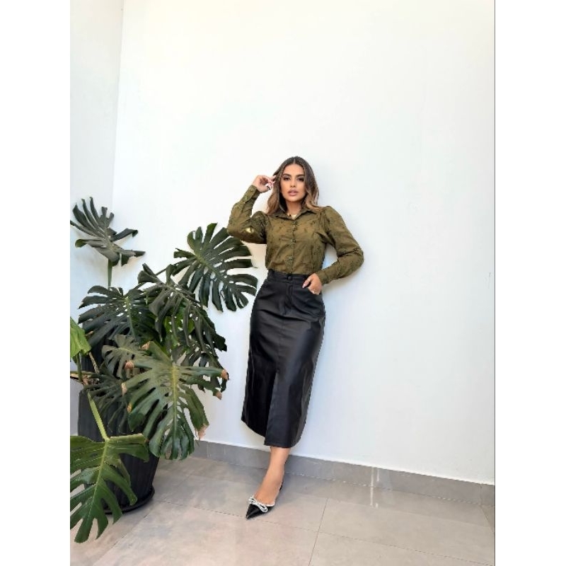Camisa Feminina Laise Moderno Elegante