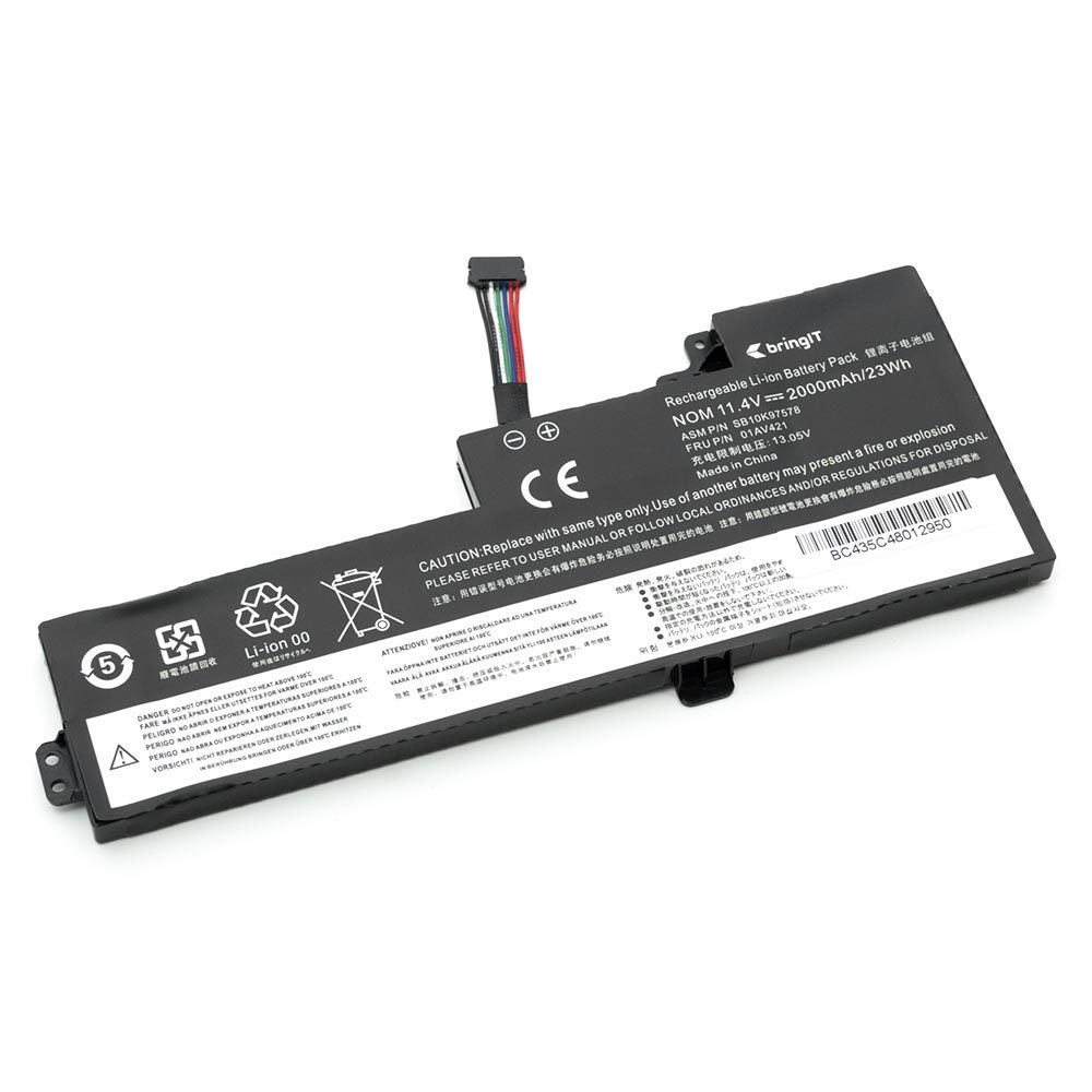 Bateria para Notebook Lenovo Thinkpad T480-20HD 2000 mAh Interna