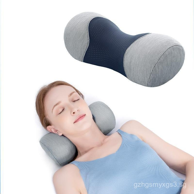 Two-tone neck pillow，Bedroom accessories，1Pieces，Memory foam neck pillow