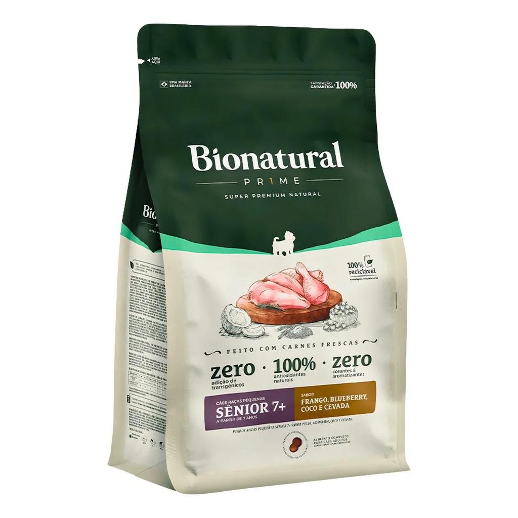 Ração Special Dog Bionatural Prime Sênior 7+ Raças Pequenas 15kg Frango