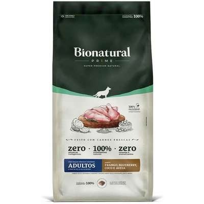 RAÇÃO BIONATURAL PRIME CÃES ADULTOS PORTE MÉDIO E GRANDE FRANGO 15KG
