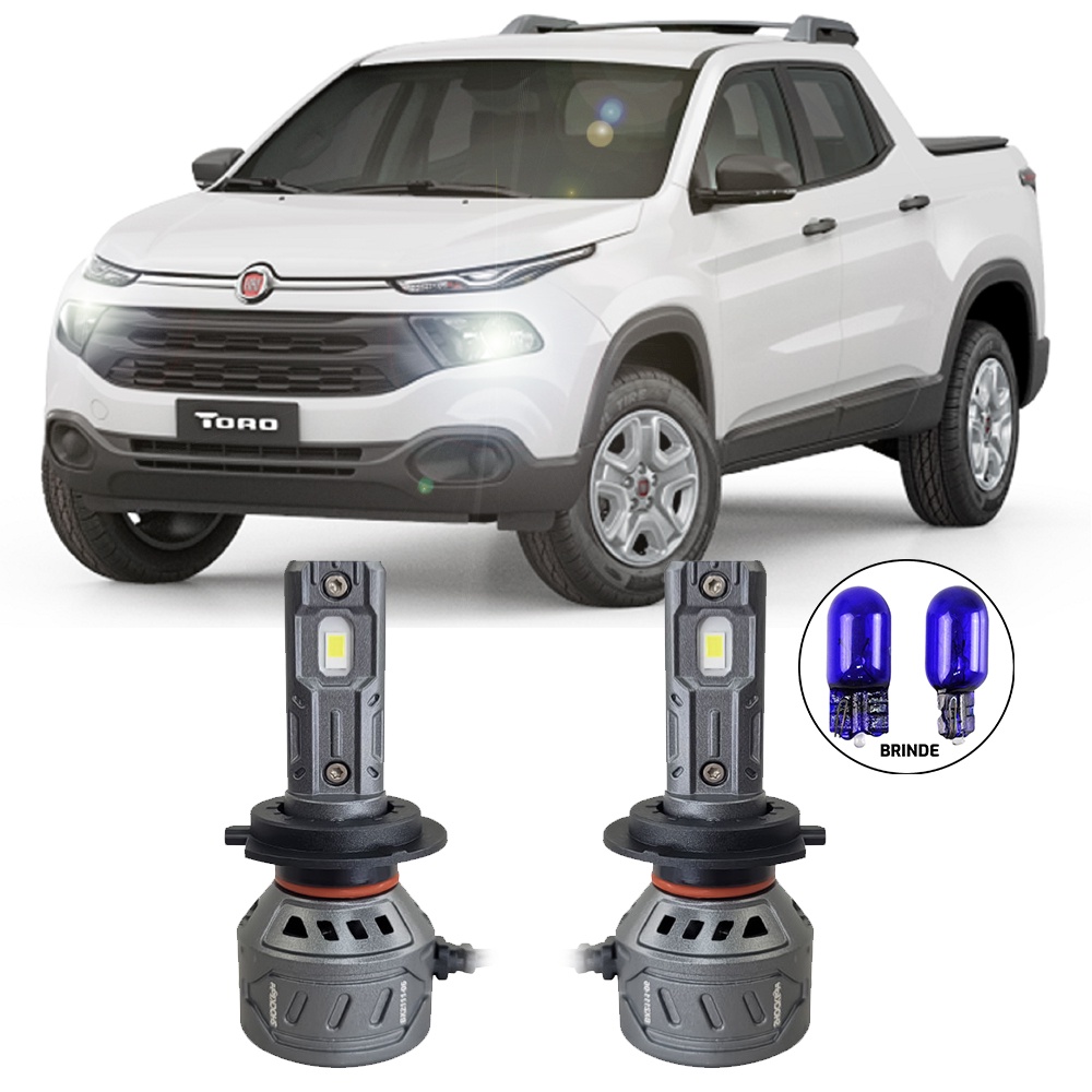 Ultraled Farol Baixo 6000k 55w 10.000lm FIAT Toro
