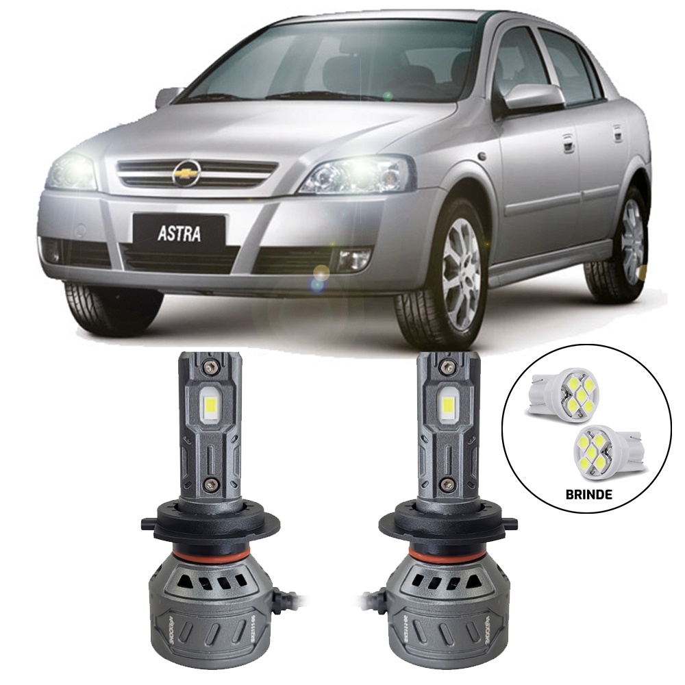 Ultraled Farol Baixo 6000k 55w 10.000lm Astra 1999 a 2012