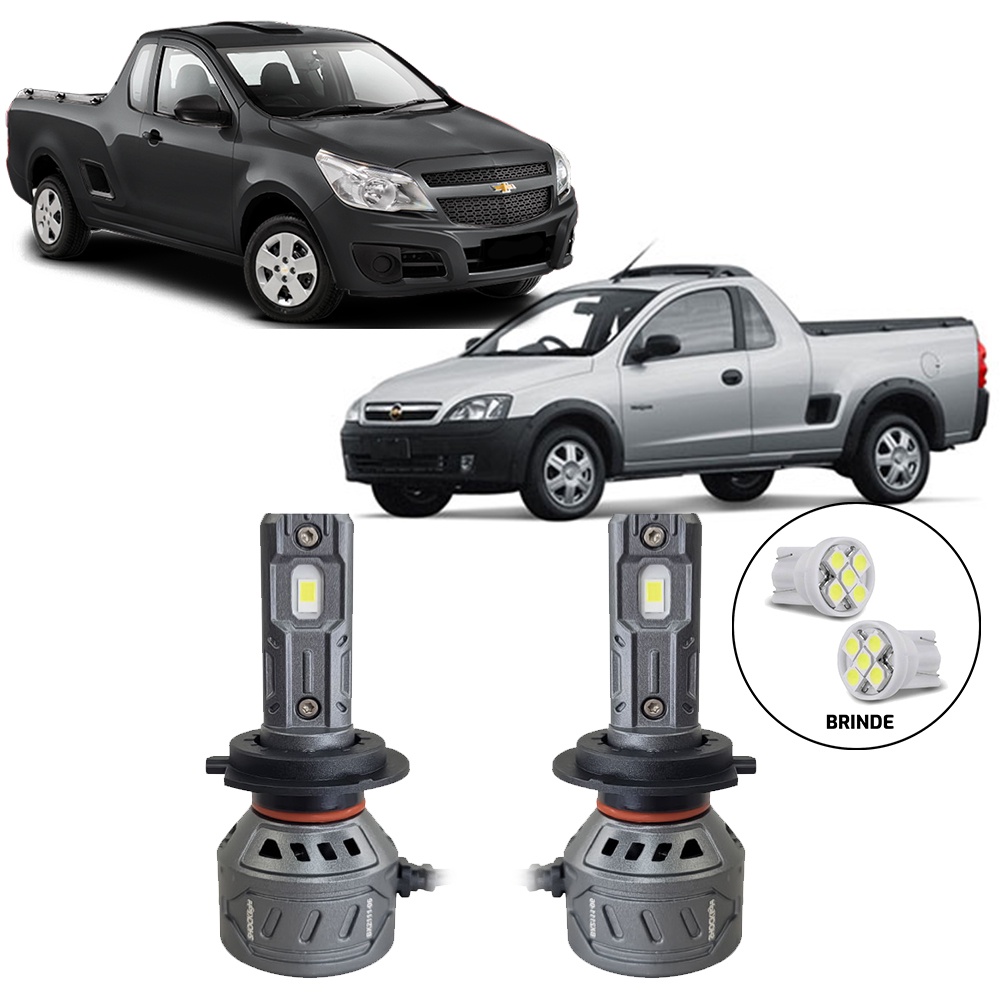 Ultraled Farol Baixo 6000k 55w 10.000lm Chevrolet Montana