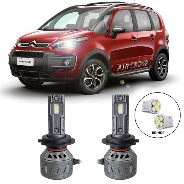 Ultraled Farol Baixo 6000k 55w 10.000lm Citroen AirCross