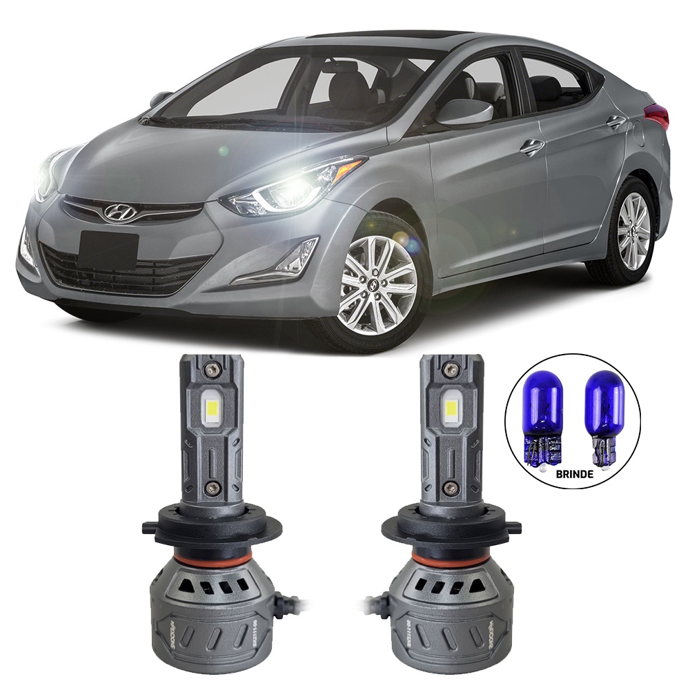 Ultraled Farol Baixo 6000k 55w 10.000lm Elantra 11 a 16