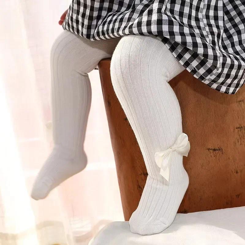 0-4 Anos Meia-Calça Para Bebês Recém-Nascidos Crianças Algodão Apertado Criança Primavera Outono Bebê Meninas Collants B