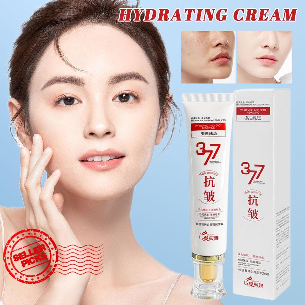 377 Creme Iluminador Para Hidratante Facial Reduz O Embotamento Dos Cuidados Com A Pele 40g E1I9