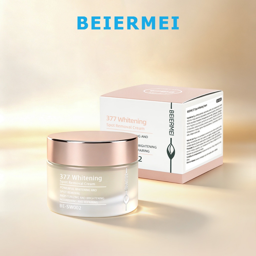 BEIERMEI Creme Clareador de Manchas 377 30g/1.0FL.OZ| Clareamento intenso e remoção de manchas Hidratação e clareamento