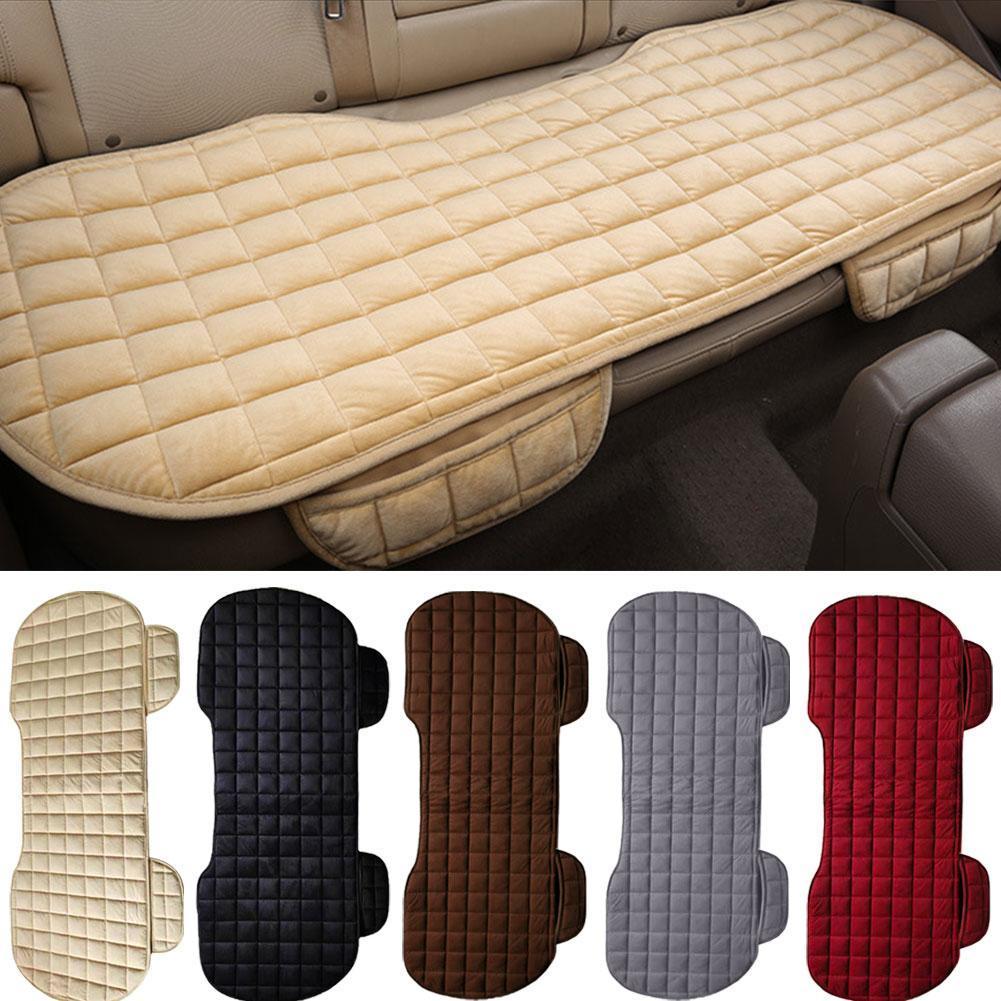 Capa De Almofada Do Assento Traseiro Carro Sem Encadernação 50CM * 135CM Com 2 Bolsos Pequenos X6K2