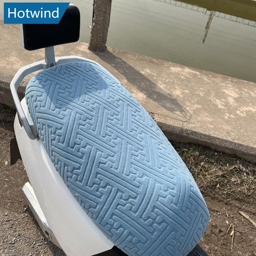 HW Universal Bicicleta Elétrica Assento Sela Capa Da Motocicleta Traseiro Protetor Ciclismo Almofada Todas As Estações E