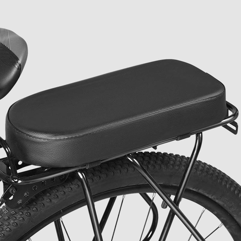 [Luckybaby-t] Almofada De Assento Traseiro De Bicicleta Portátil Macia Ao Ar Livre Resistente Fácil De Instalar Elétrica