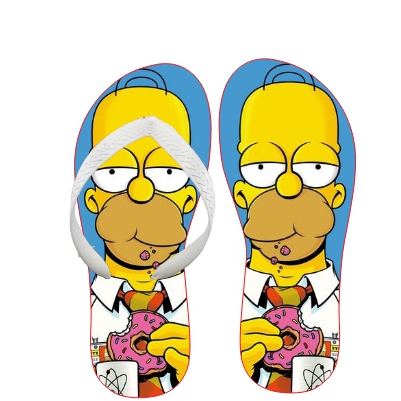 Chinelo Os Simpsons Homer Adulto e Infantil Envio Rapido