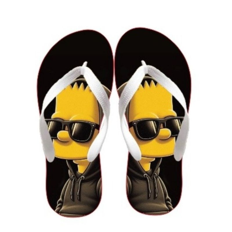Chinelo Bart Simpsons Adulto e Infantil