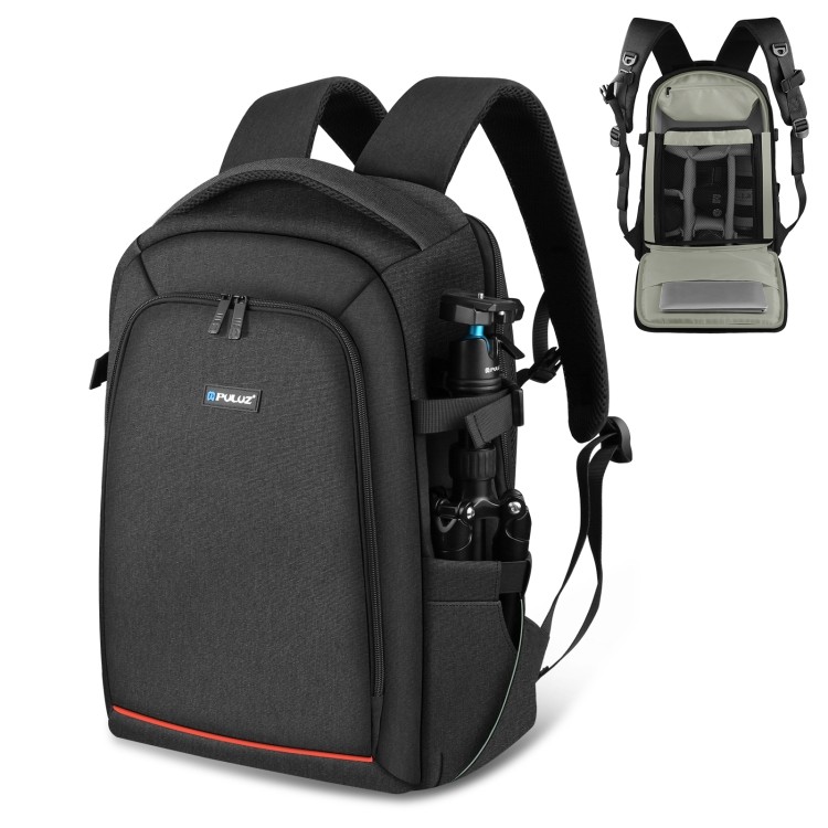 PULUZ Outdoor Portátil À Prova D'água De Riscos Mochila De Ombros Duplos Bolsa Para Câmera Estabilizador PTZ Com Capa De