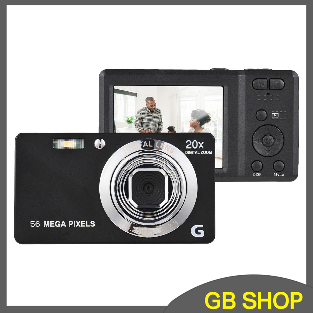 Câmera Digital Portátil De 2,7 Polegadas 56mp 20x 4k Ultra