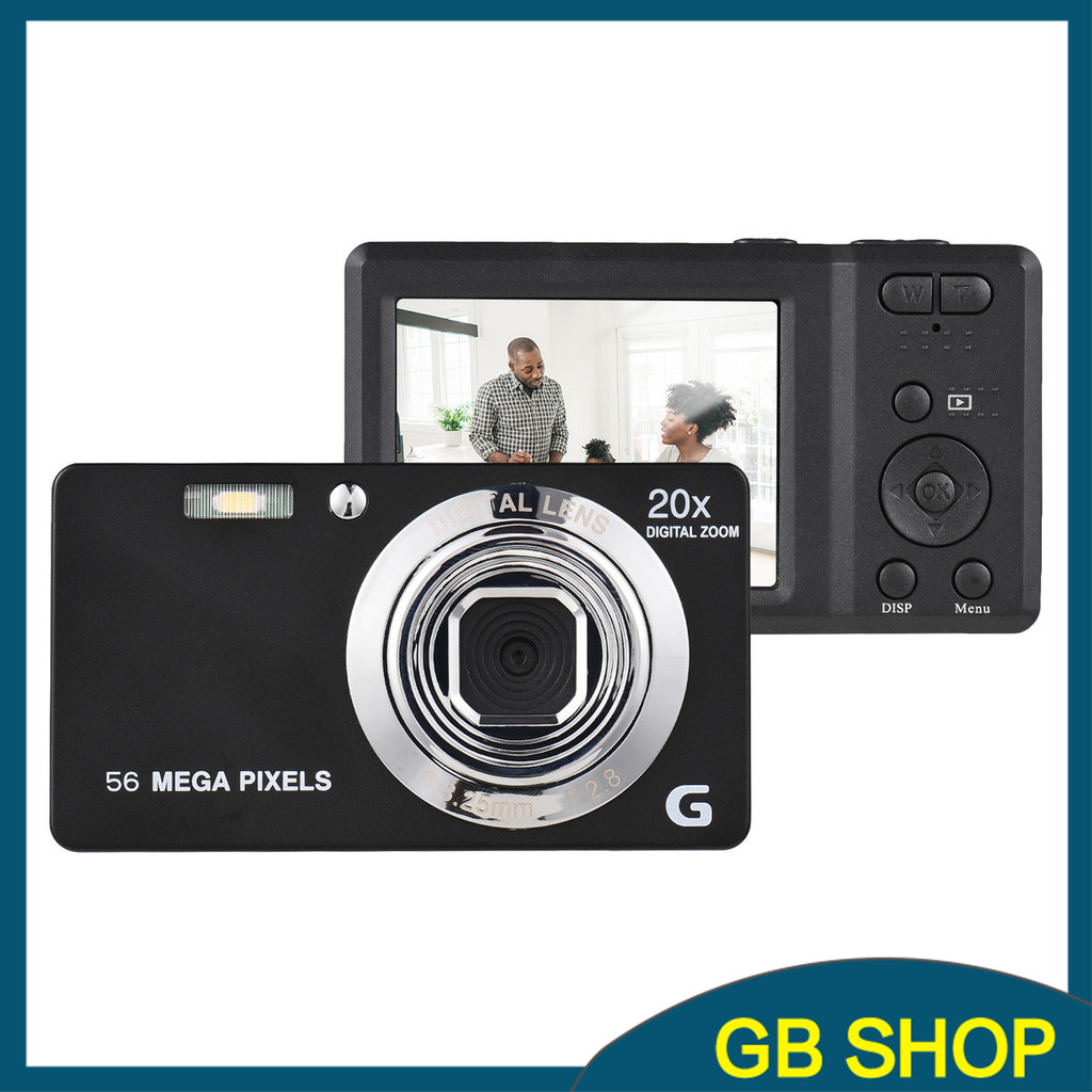 Câmera Digital Portátil De 2,7 Polegadas 56mp 20x 4k Ultra