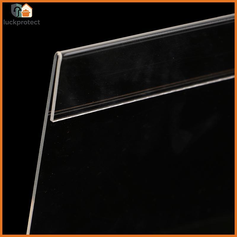 LPHG Moldura De Acrílico Transparente , Porta-Retratos Dupla Face , Suporte Para Cartão Fotográfico Ídolo , Ornamento De