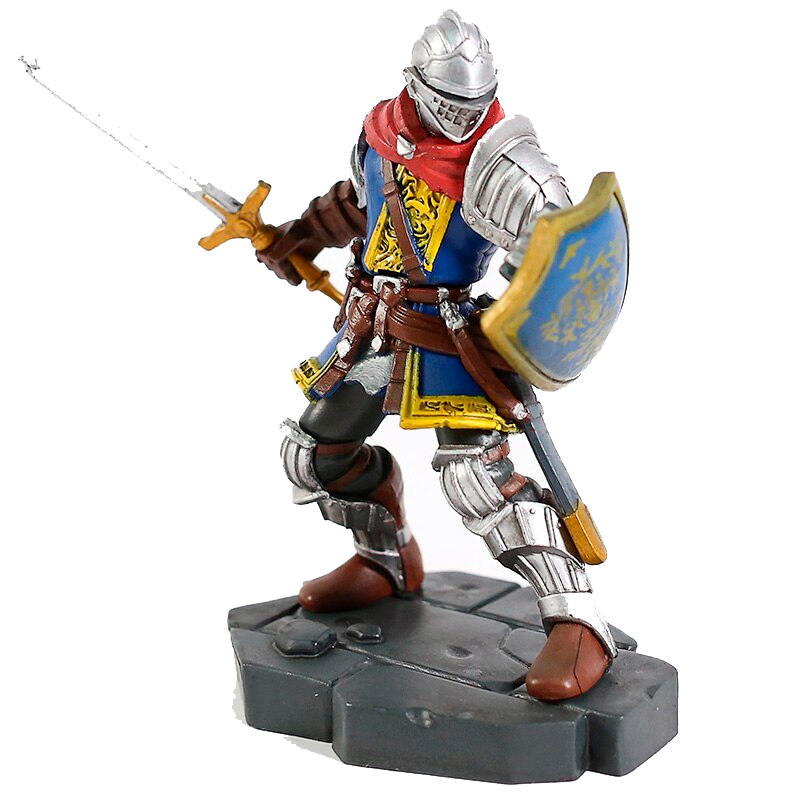 Cavaleiro da Idade Media Dark Souls Heroes Oscar cavaleiro Medieval 10 Cm estatua