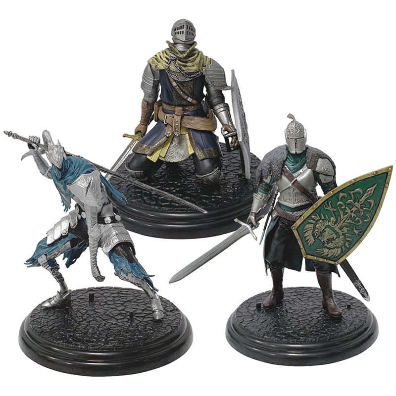 Figura de PVC do Cavaleiro Negro/Faramurgus Artorias (Abyss Walker)/Guerreiro Sênior do popular jogo 
