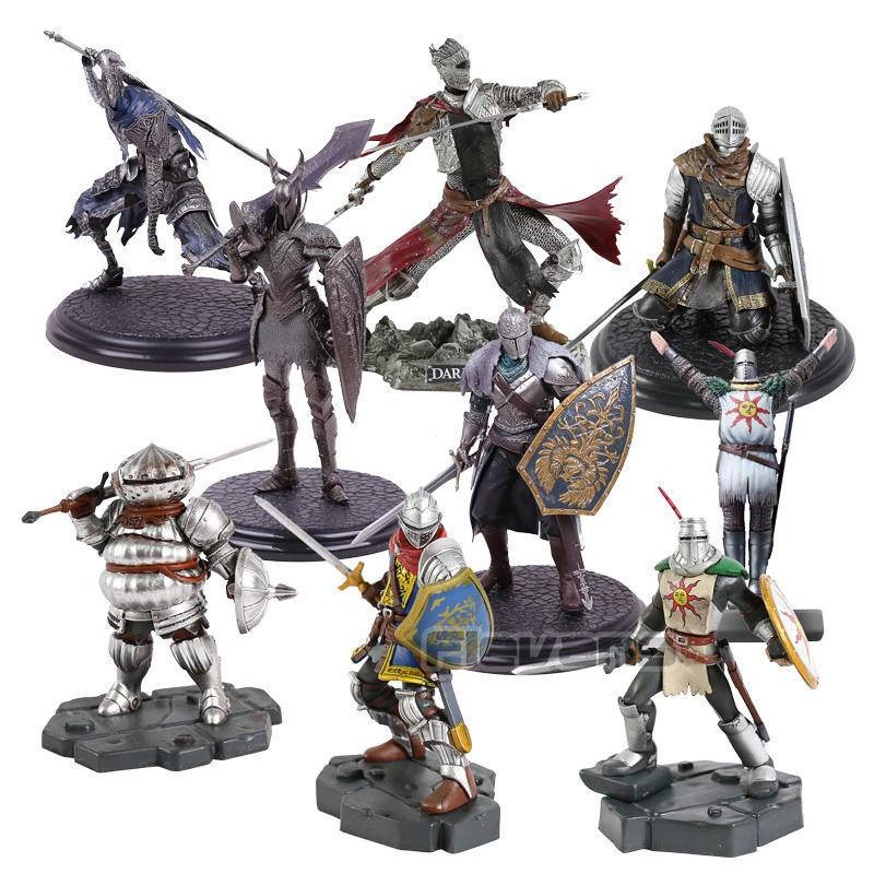 Dark Souls: Herói de Rodland, Sigmar Cavaleiro Negro, Faram, Atrios, Guerreiro do Sol, Figura de Ação em PVC Bonfire XMZ