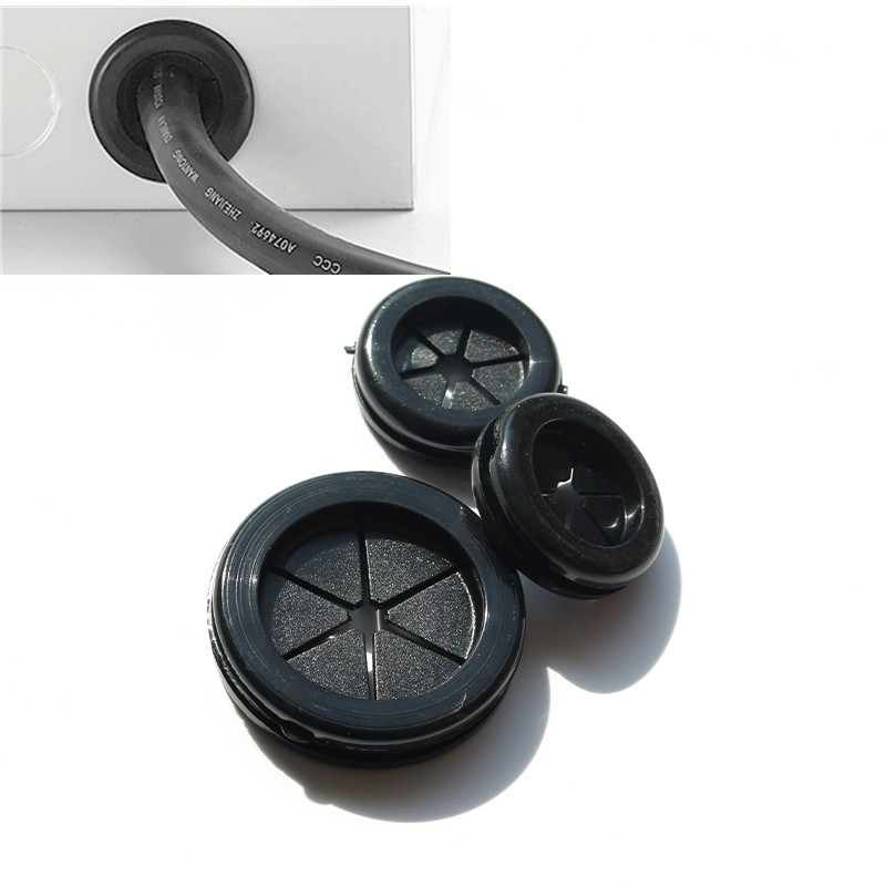 10 Pçs Fio De Borracha Ilhó Junta Folha 25mm Vedação Plana o Anel Poeira Buraco plug Para Caixa Elétrica Entrada Saída C