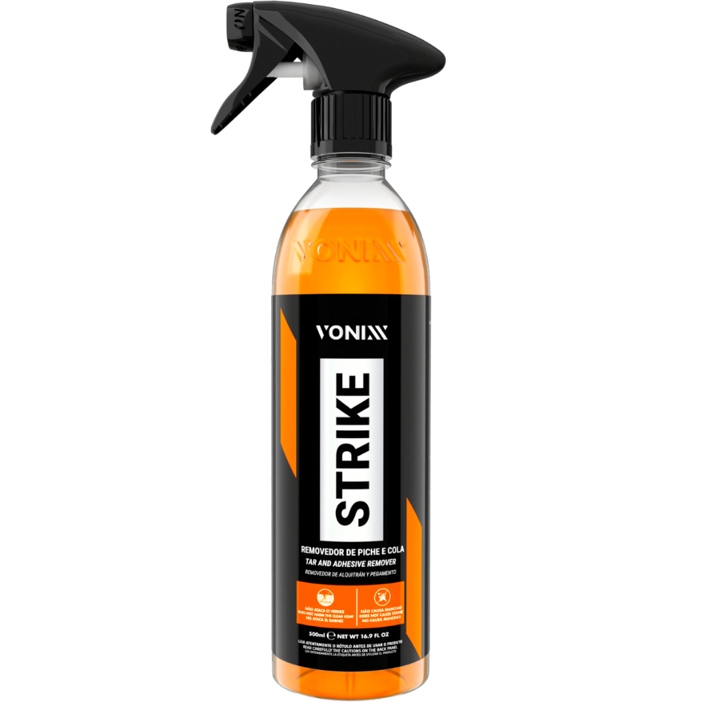 Strike Removedor de Piche e Cola Adesivo Inseto Automotivo 500ml Vonixx