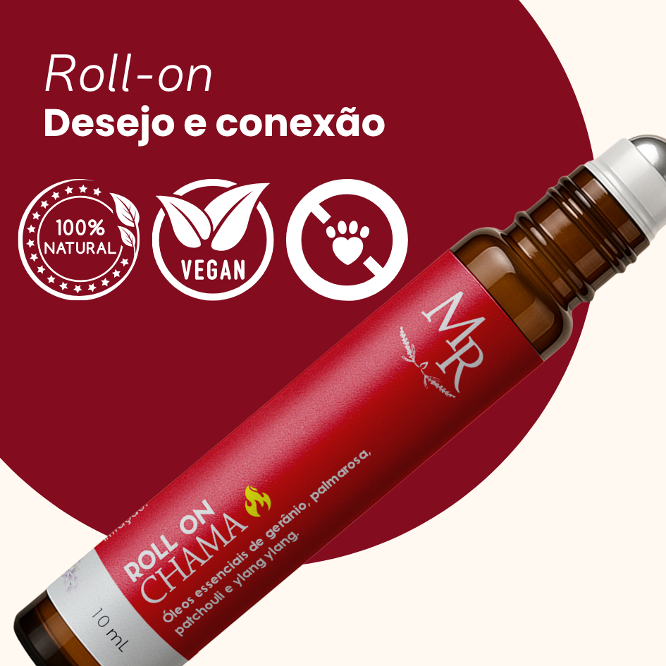 Blend Chama | Mais Presença, Sensações e Energia | Roll-on 10ml
