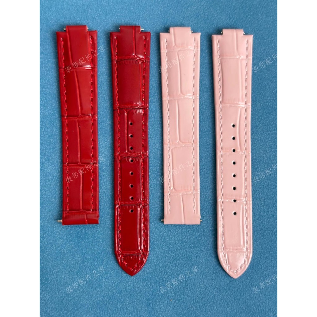Adequado para Cartier balão azul cinta de liberação rápida dupla imprensa borboleta fivela balão azul masculino feminino