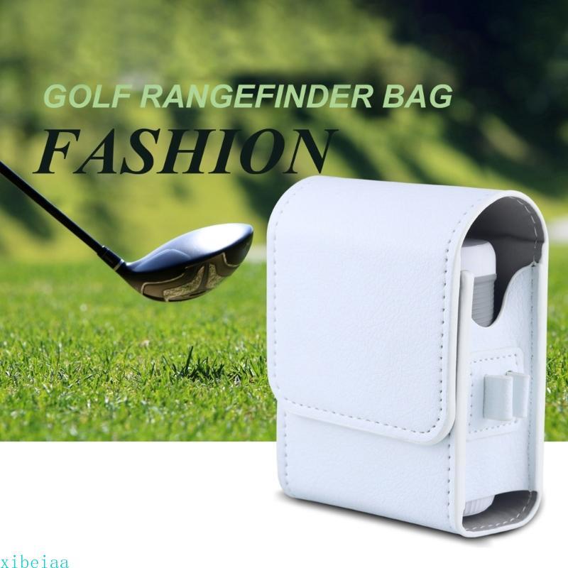 Xibiaa Golf Rangefinder Carrying Case Bolsa Magnética Fivela Hard Shell
