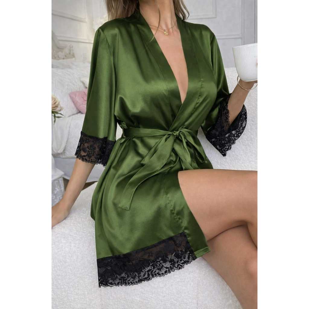 Robe de Cetim Luxuoso - Conforto e Estilo