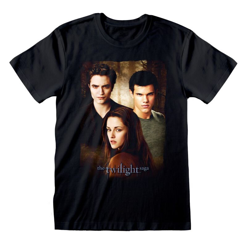 Camiseta Camisa Edward Jacob Bella Twilight Crepúsculo Adulto/Infantil Trio Unissex Filme
