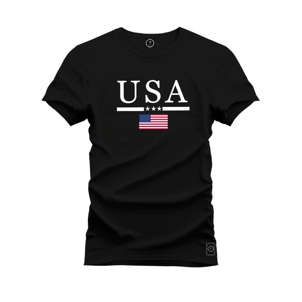 Camiseta Unisex Mickey Mouse 100% Algodão Camisa MK Estampa Vermelha Promoção
