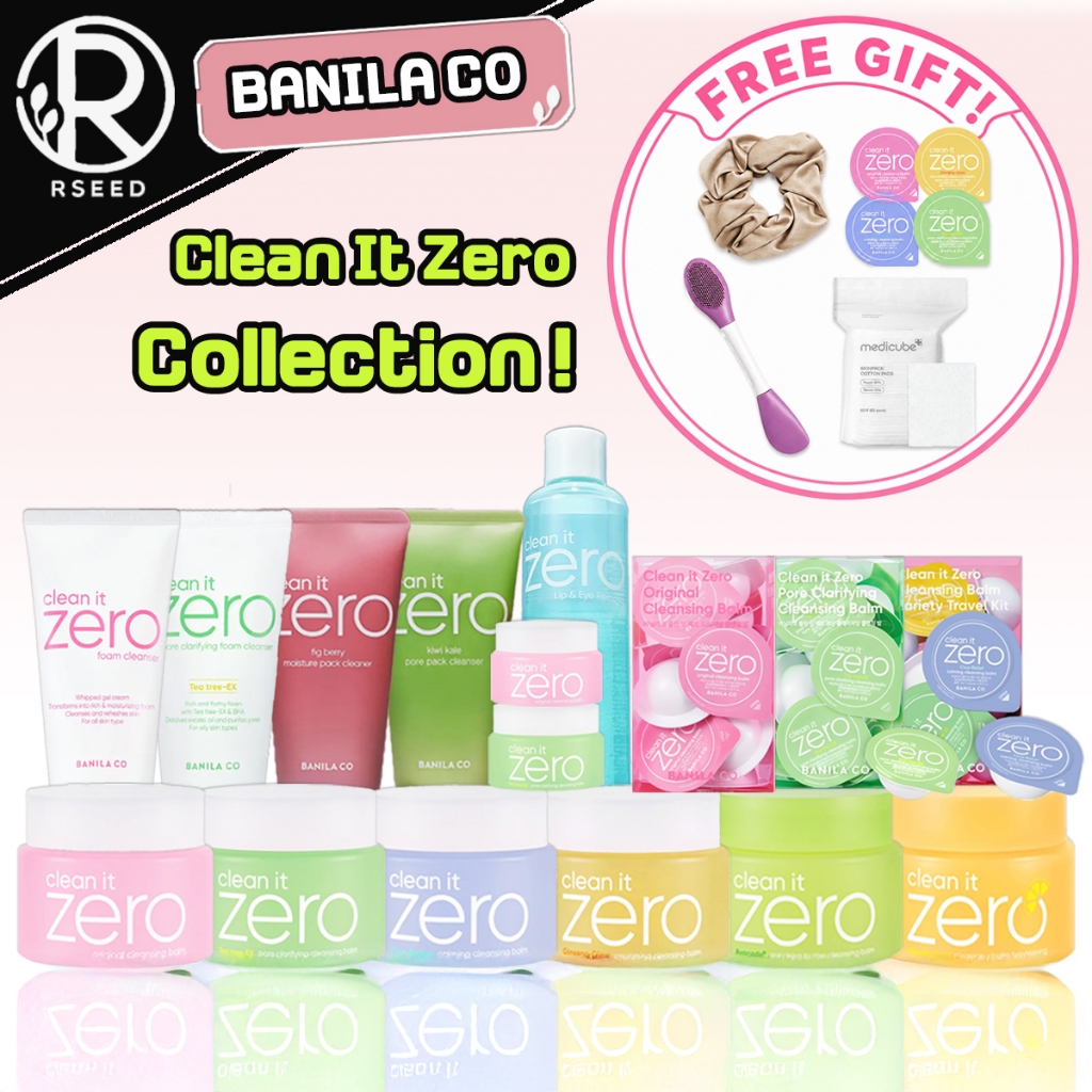 【BANILA CO・COREIA】Clean It Zero Balm · Foam · Pack · Lip & Eye Remover · Travel Kit SET