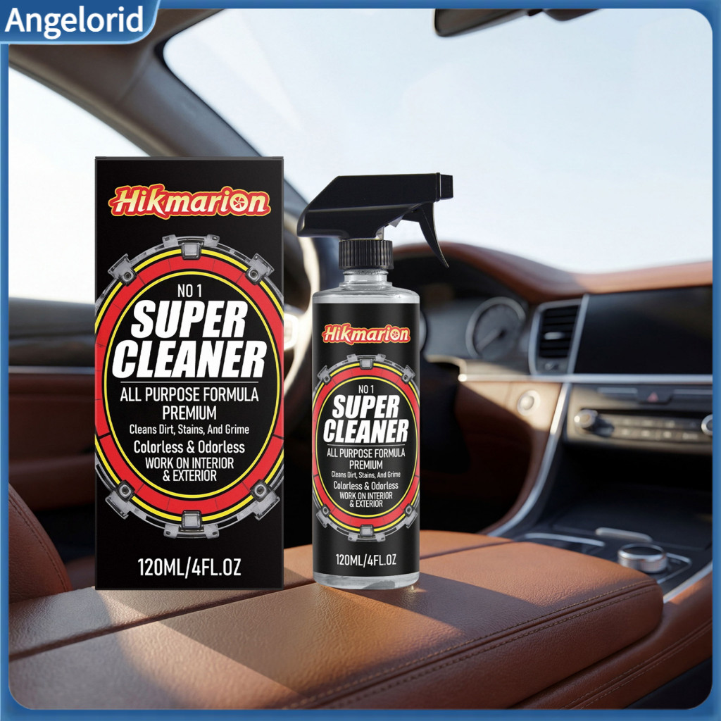 Car Wash and Protect Spray Cleaner Upholstery Stain Remover for Seats Dashboard Foam Auto Detailing Care Freshens Renews