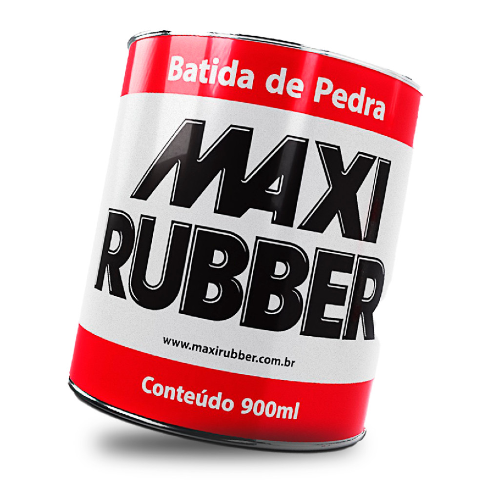 BATIDA DE PEDRA  AUTOMOTIVO MAXI RUBBER 900ML PRETO LATA, MADEIRA, FIBRA