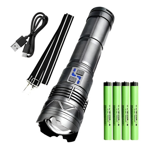 Lanterna Super Potente Ultra Led Tática Camping Laser  5000m Lâmpada De Iluminação De Longa Altitude