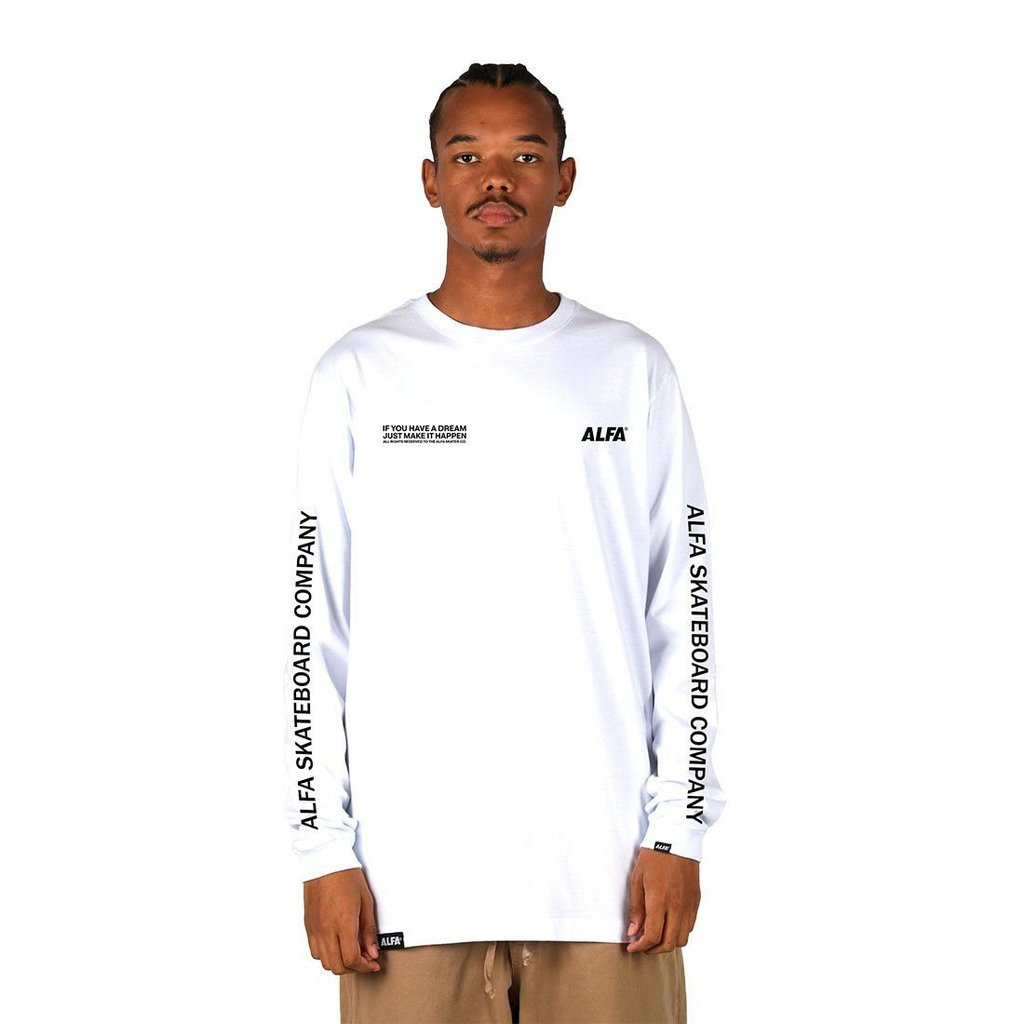 Camiseta Alfa Manga Longa Collab Luz Road