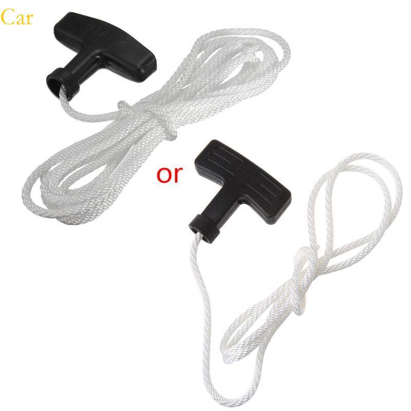 Carro 1 1M 4MM Starter Start Corda Cortadores Grama Puxar Alça Motor Gasolina