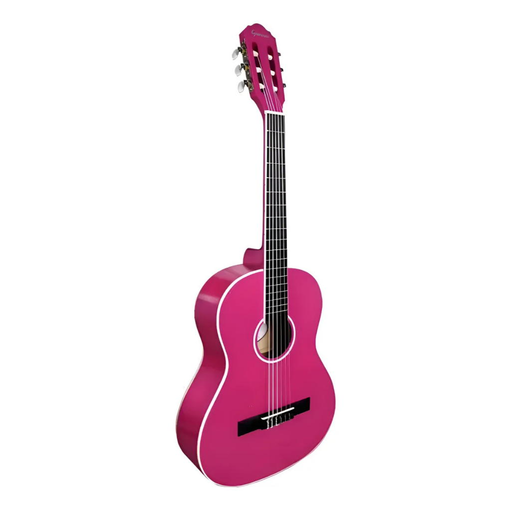 Violão Acústico Nylon Start N6 3/4 Pink Glossy Giannini Rosa