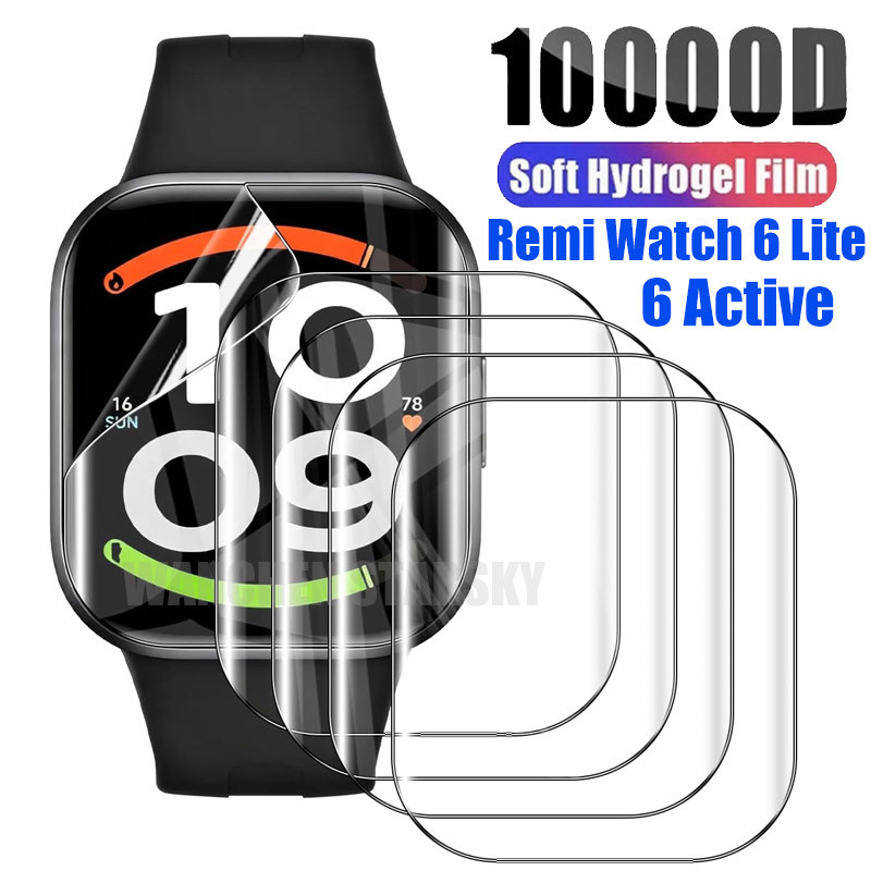 1-3Pcs Filme De Hidrogel Macio De Cobertura Completa Para Redmi Watch 6 6Lite 6Active Anti Scratch Clear Soft Film Lite