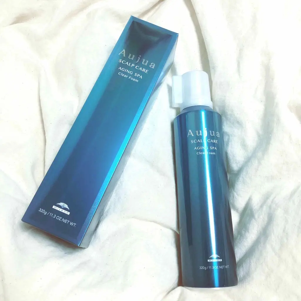 Shampoo Espuma Densa Limpeza Profunda Tratamento Capilar Carbonato AGING SPA CLEAR FOAM AUJUA.170g.