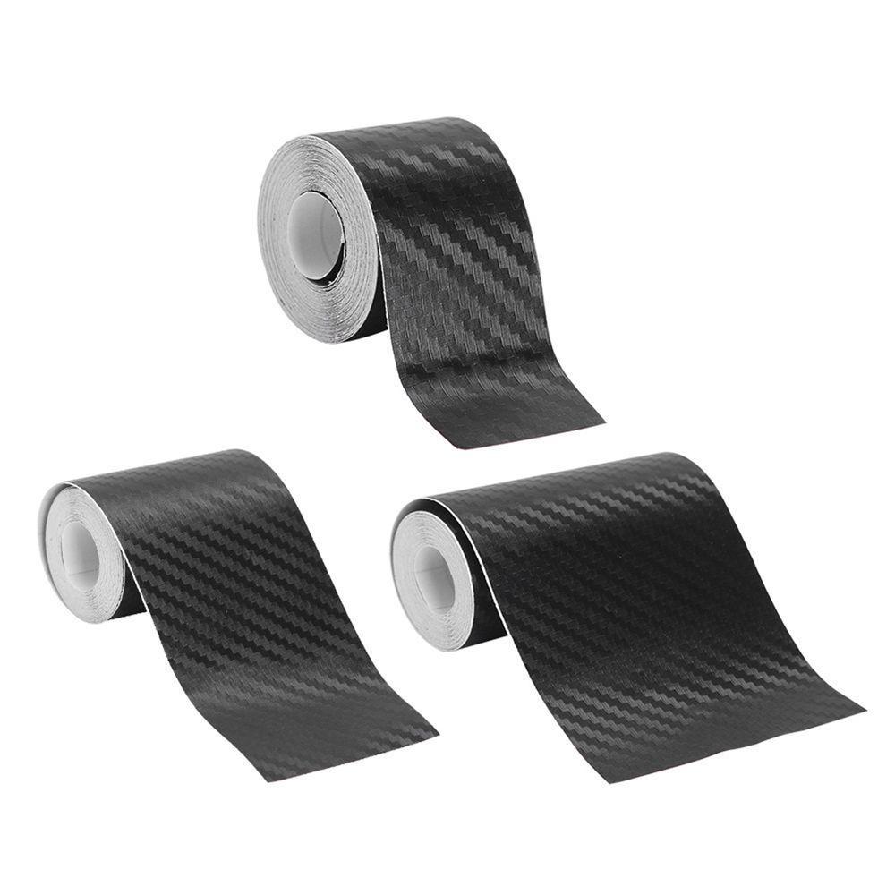 Adesivo De Fibra De Carbono 3D À Prova D'água , Acessórios Para Carro , Corpo sSrip , Interior Do Fita Anti-Arranhões