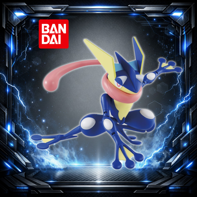 [Direct from Japan] Pokémon Greninja Select Series No.47 | Action Model Kit with Effects